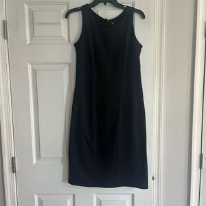 Hanna Andersson Women's Black Sleeveless Sheath Dress Size 8 Party Cocktail
